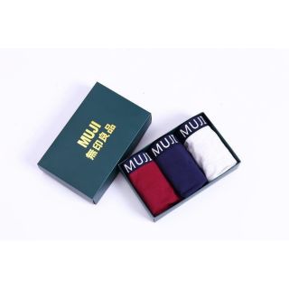 🌸 quần sip đùi nam muji hộp xanh 3 chiếc