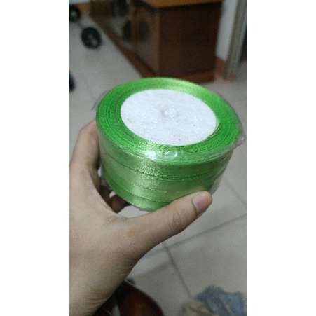 Ruy băng lụa Satin 1cm dùng gói quà, bó hoa, làm đồ handmade