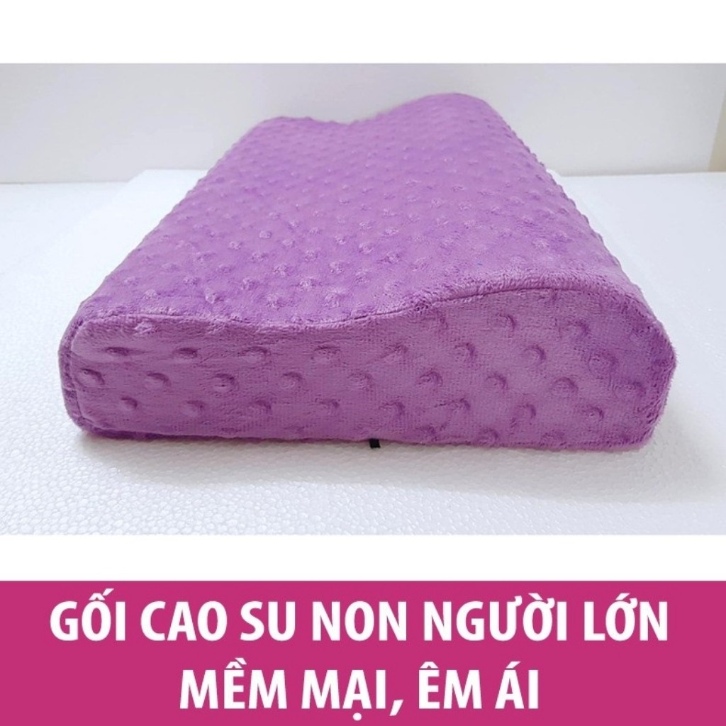 ( Siêu Sale sập sàn) - Goi cao su non,Gối cao su non người lớn -BH uy tín