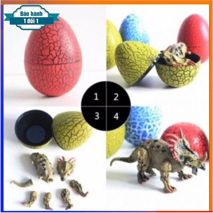 [ Gía siêu rẻ ] ĐỒ CHƠI BÓC TRỨNG KHỦNG LONG (1 TRỨNG)