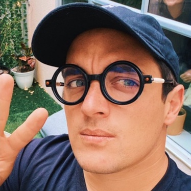 Kính thời trang KUBORAUM Mask P1 Gọng Tròn Nam Nữ Sang Chảnh Chống tia UV