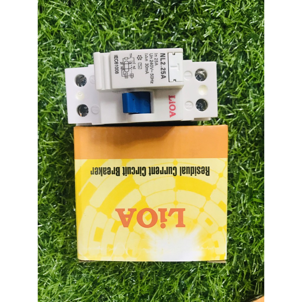Át chống giật LIoa 30mA cầu dao chống dòng rò RCCB