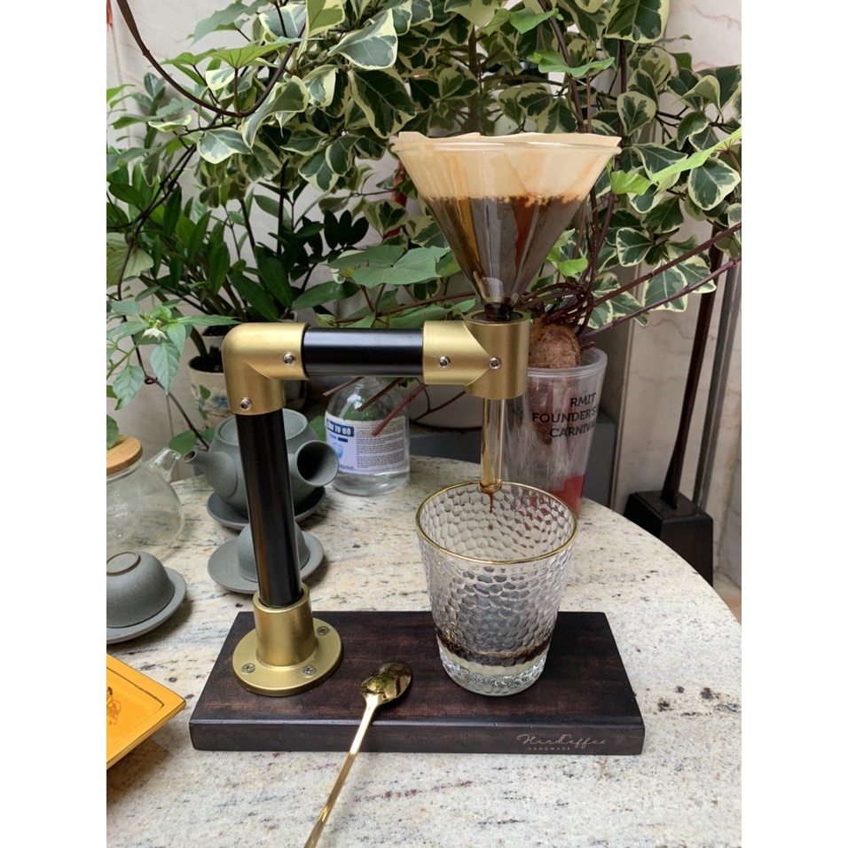 Bộ dụng cụ pha chế cà phê thủ công V60 Hario bằng phin giấy lọc đơn giản tại nhà và du lịch YOLO.