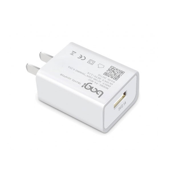 Củ Sạc Bagi 1 Cổng 5V-2A PA-M52 Màu Trắng dùng cho samsung