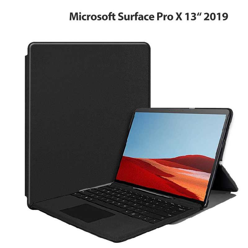 Bao da máy tính bảng siêu mỏng có thể làm giá đỡ cho Microsoft Surface Pro X 2019 Pro X 13 inch