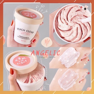 (Bán Buôn – Sỉ) Tẩy Da Chết Toàn Thân Heyxi Đào Peach Clear Body Scrub Moisturizing Nourishing 200G TDC