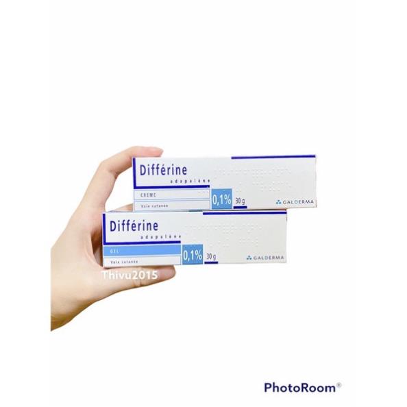 Kem dưỡng giảm mụn Cream/Gel Differine Galderma Adapalence 0.1% 30g | BigBuy360 - bigbuy360.vn