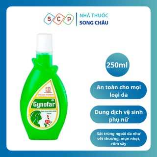 Dung dịch vệ sinh phụ nữ Gynofar Pharmedic Chai 250ml | 500ml