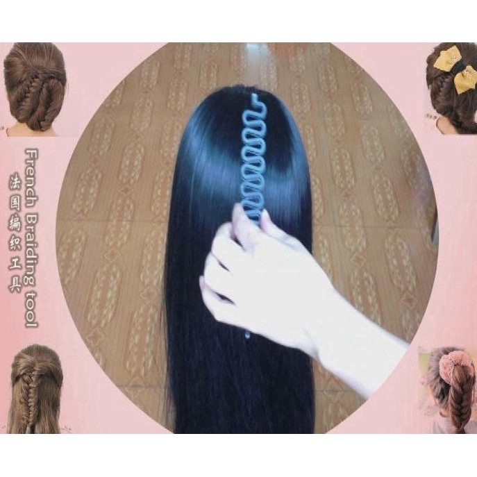 [Hàng mới về] Dụng cụ hỗ trợ tết tóc phong cách Pháp tiện dụng