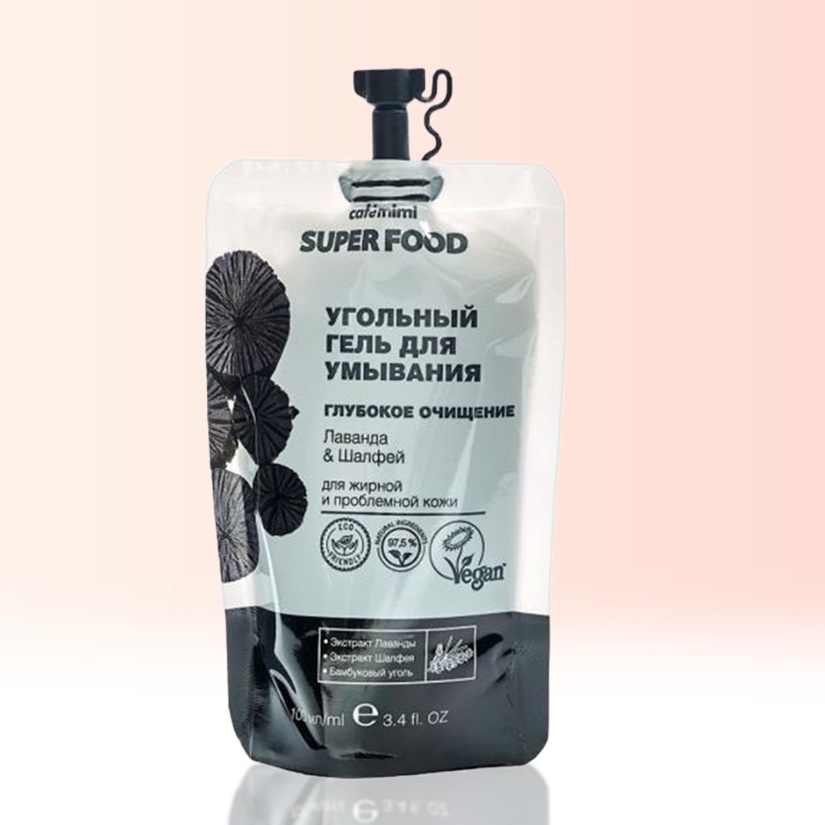 Gel Rửa Mặt CAFÉ MIMI Than Tre Làm Sạch Sâu, Kiềm Dầu - 100ml
