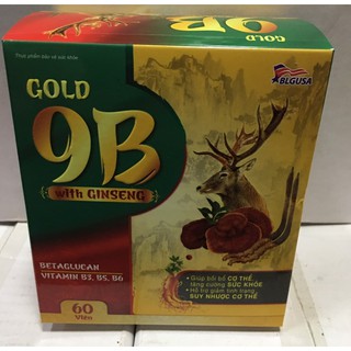 Tăng cường sức khỏe, naang cao sức đề kháng cho cơ thể GOLD9B with Ginseng