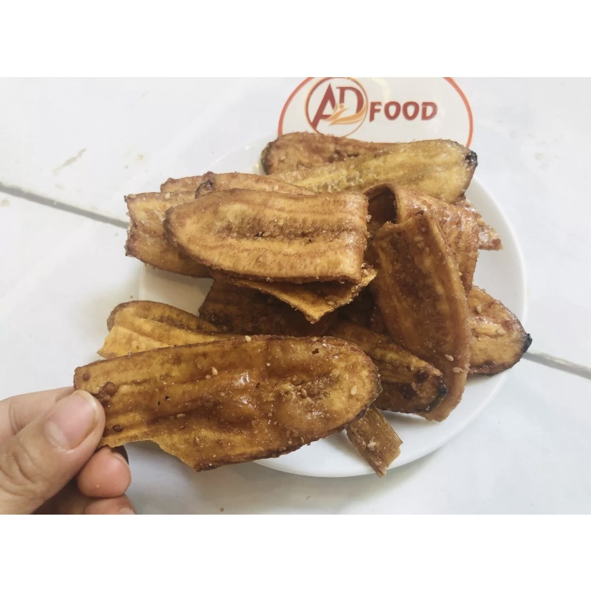 Chuối sấy mè gừng giòn  200g