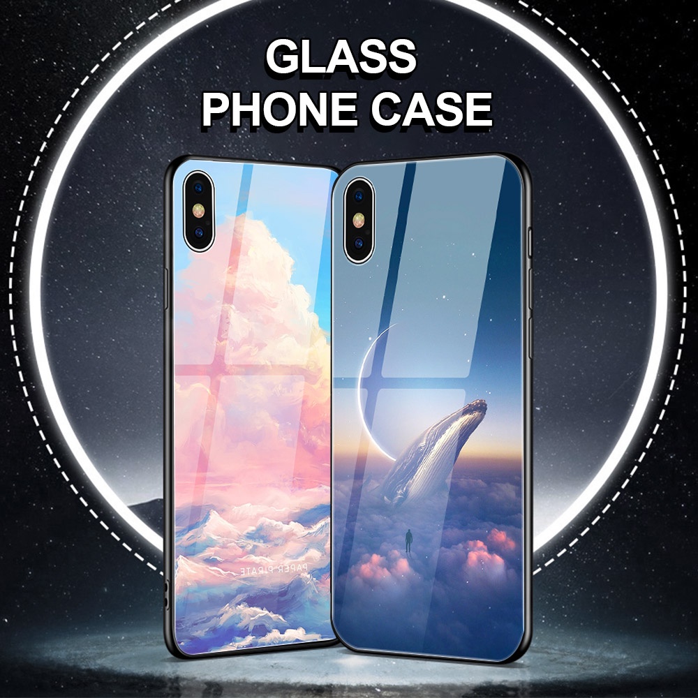 Ốp điện thoại kính họa tiết độc đáo cho XIAOMI MI 11 LITE 11 PRO MI 10 PRO XIAOMI MI 8 PRO 8 LITE 8 SE MI 9 SE PRO MI 10T 10 LITE