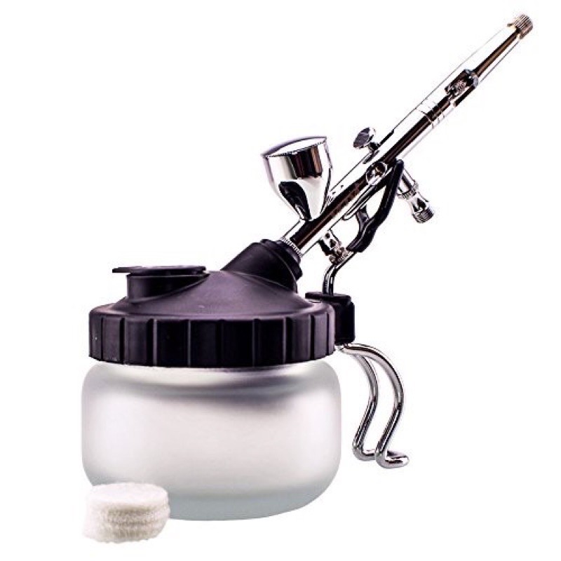 Bình vệ sinh súng sơn - Bình súc rửa bút sơn Airbrush Cleaning Pot