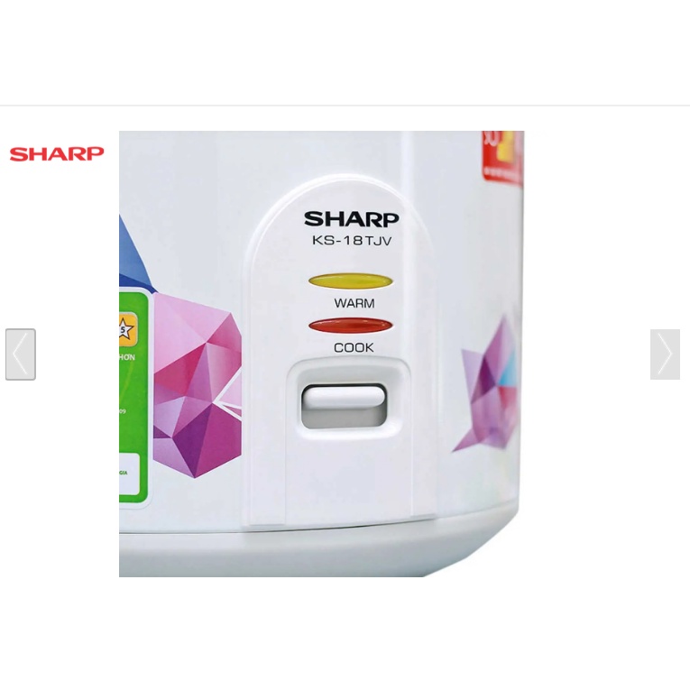 Nồi cơm điện 1.8L Sharp KS-18TJV