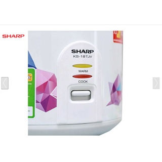 [SieuthiMediaMart] Nồi cơm điện 1.8L Sharp KS-18TJV BH chính hãng-Ship0đ