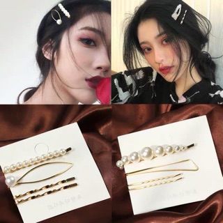 Thanh lí Set cặp tóc kim loại