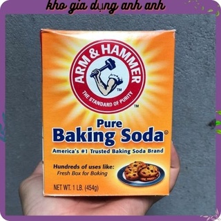 BỘT Baking soda trắng răng 454g Backing soda