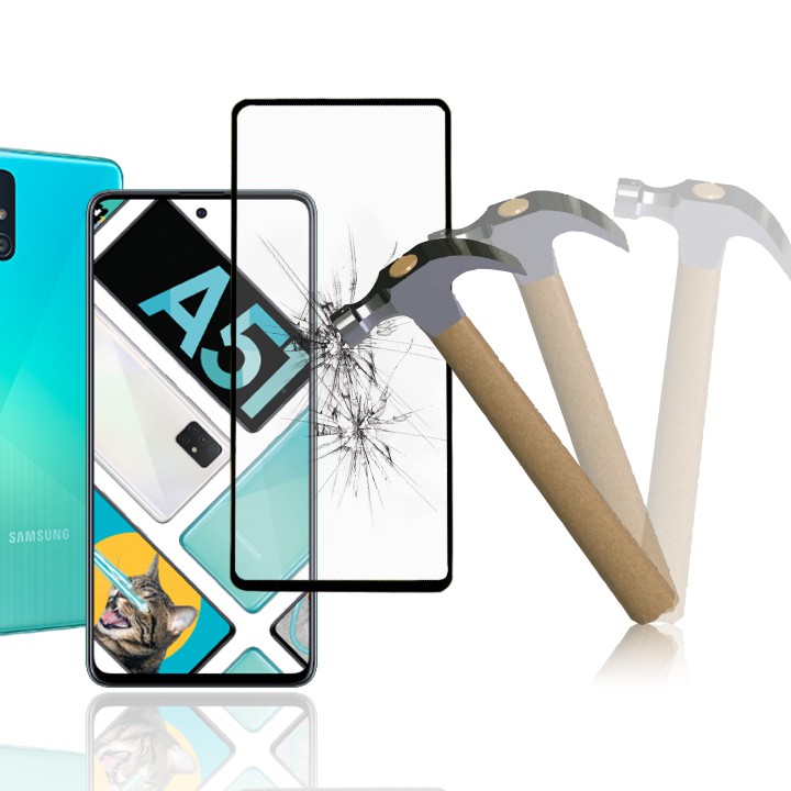 Miếng dán cường lực Full màn hình Samsung A51