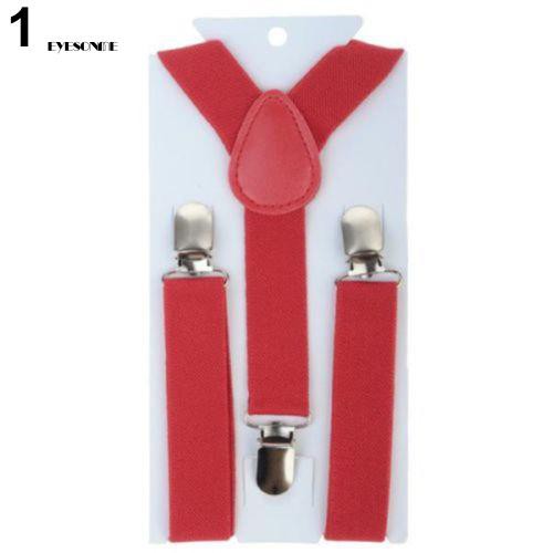 Dây đai quần chữ Y có khoá kẹp co giãn đàn hồi cho bé