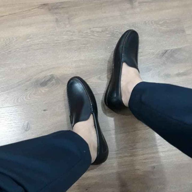 Giày lười đen M58