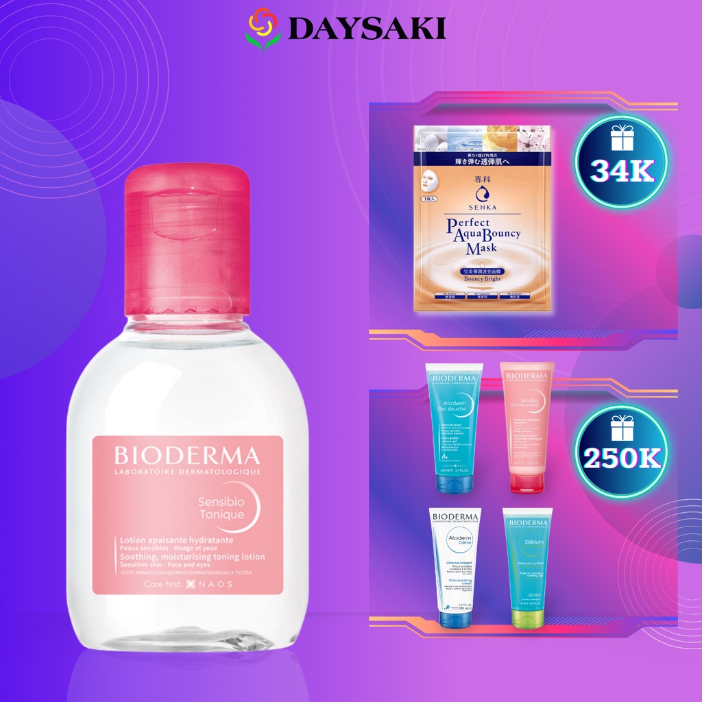 Bioderma Nước Hoa Hồng Cho Da Nhạy Cảm Sensibio Tonique