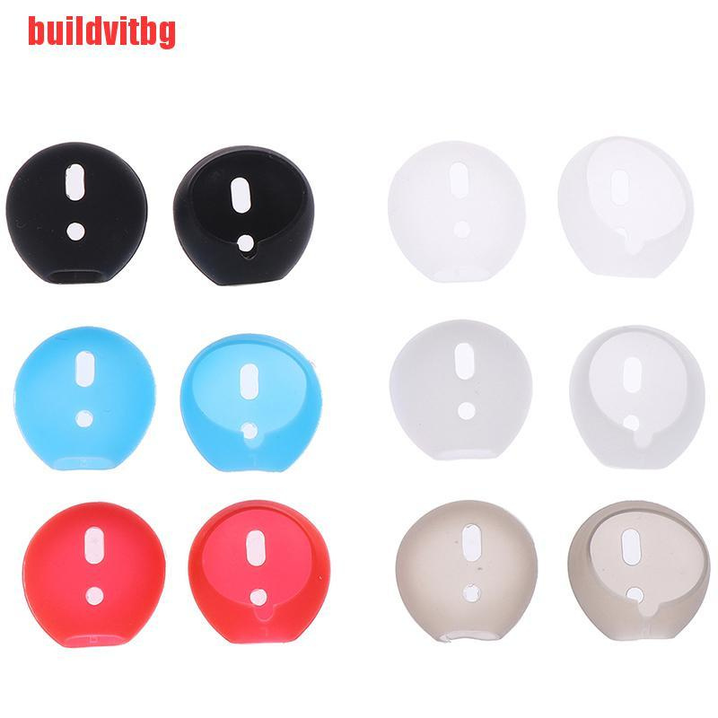 {buildvitbg}2pcs Earphone Replacement Earplug Protector Silicone Earbuds Cover Ear pads Case GVQ