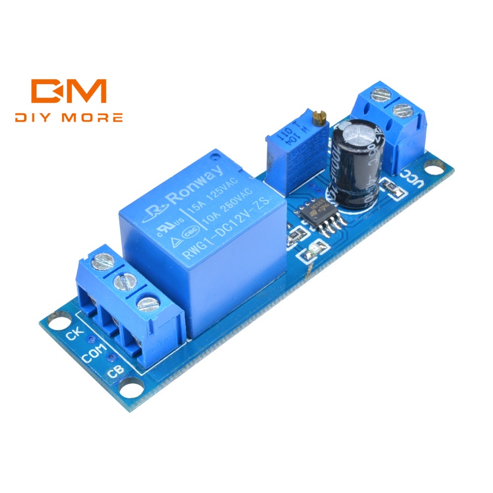 DIYMORE Mô Đun Rơ Le NE55512V/5V Điều Chỉnh Thời Gian Từ 0 Đến 10 Giây