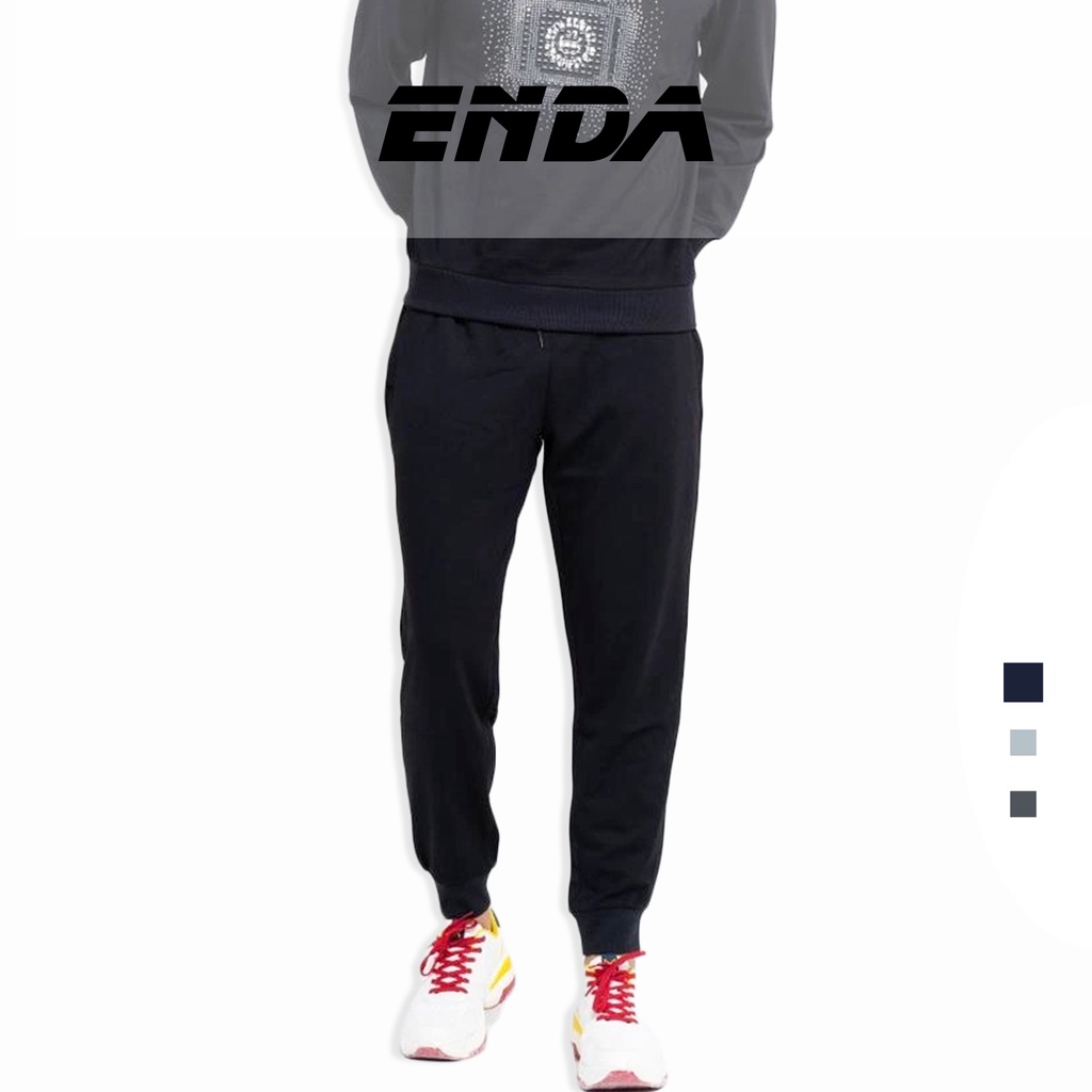 Quần Jogger vải trơn Enda Store Quần nỉ thể thao 3 màu