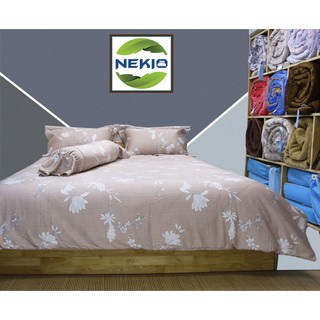 Bộ chăn ga gối Lụa Tencel-S Nekio Nhật Bản Lam Mộc