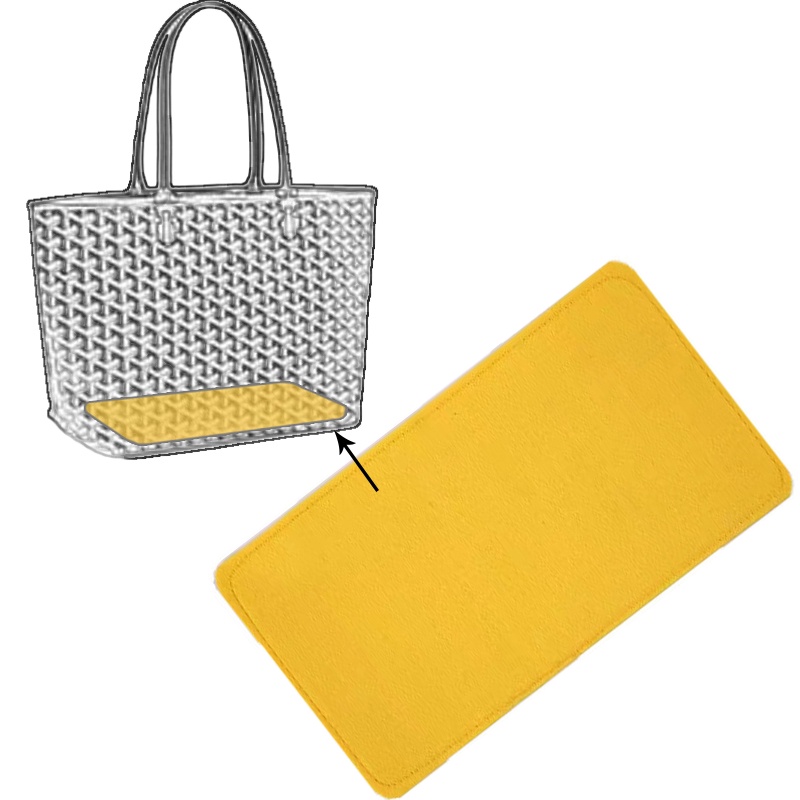 Đệm lót EVERTONER vải nỉ sang trọng định hình túi xách cho Goyard ANJOU PM &amp; SAINT LOUIS PM &amp; ISABELLE