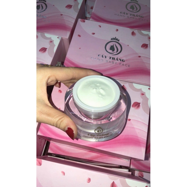 Cấy Trắng Nano Baby Face Trắng Da, Cấp Ẩm, Làm Sáng Da, Mờ Thâm Dùng Trong Spa