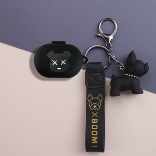 Ốp lưng tai nghe Realme Buds Q2 Q2S Realme Buds Air 2 Neo Silicone Vỏ mềm Vỏ bảo vệ hình gấu bạo lực thương hiệu Tide