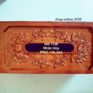 Hộp đựng giấy ăn gỗ hương sịn HG2810