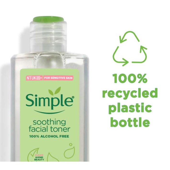 Nước Hoa Hồng Không C.ồn Làm Dịu Da Simple Kind To Skin Soothing Facial Toner 200ml | BigBuy360 - bigbuy360.vn