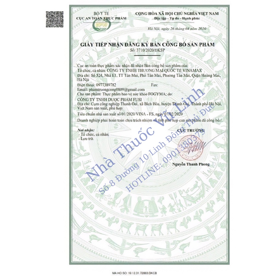 Sắt Fogyma 20 Ống 10ml Sắt Nước Bổ Sung Sắt Cho Phụ Nữ Đang Mang Thai, Sau Sinh Và Người Thiếu Hụt Sắt Hàng Chính Hãng 5
