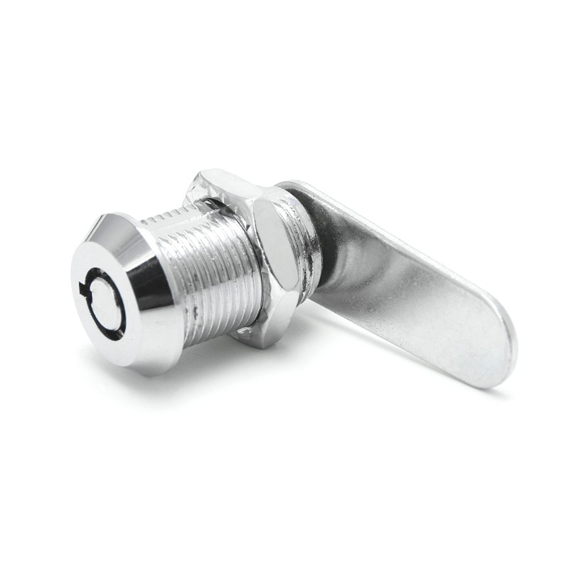 Ổ khóa ngăn kéo tủ kèm 2 chìa khóa 16-30mm