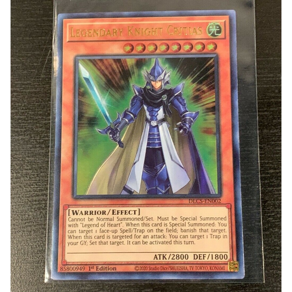 Bài Yugioh - Legendary Knight Critias