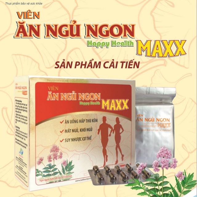 Viên ăn ngủ ngon happy health max
