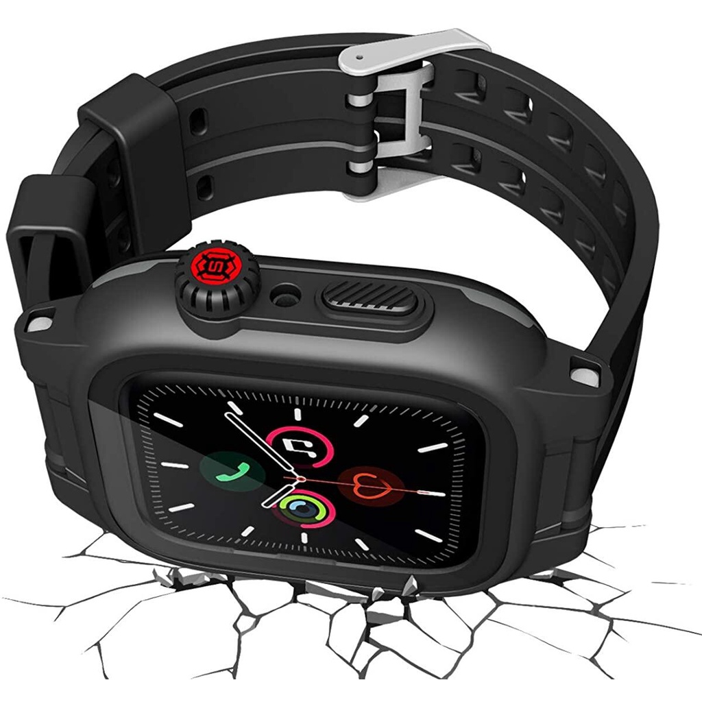 Vỏ Bảo Vệ Màn Hình Chống Sốc Chống Thấm Nước Chống Bụi Cho apple watch series 9 8 7 45mm 41mm 6 se 5 4 3 2 44mm 42mm