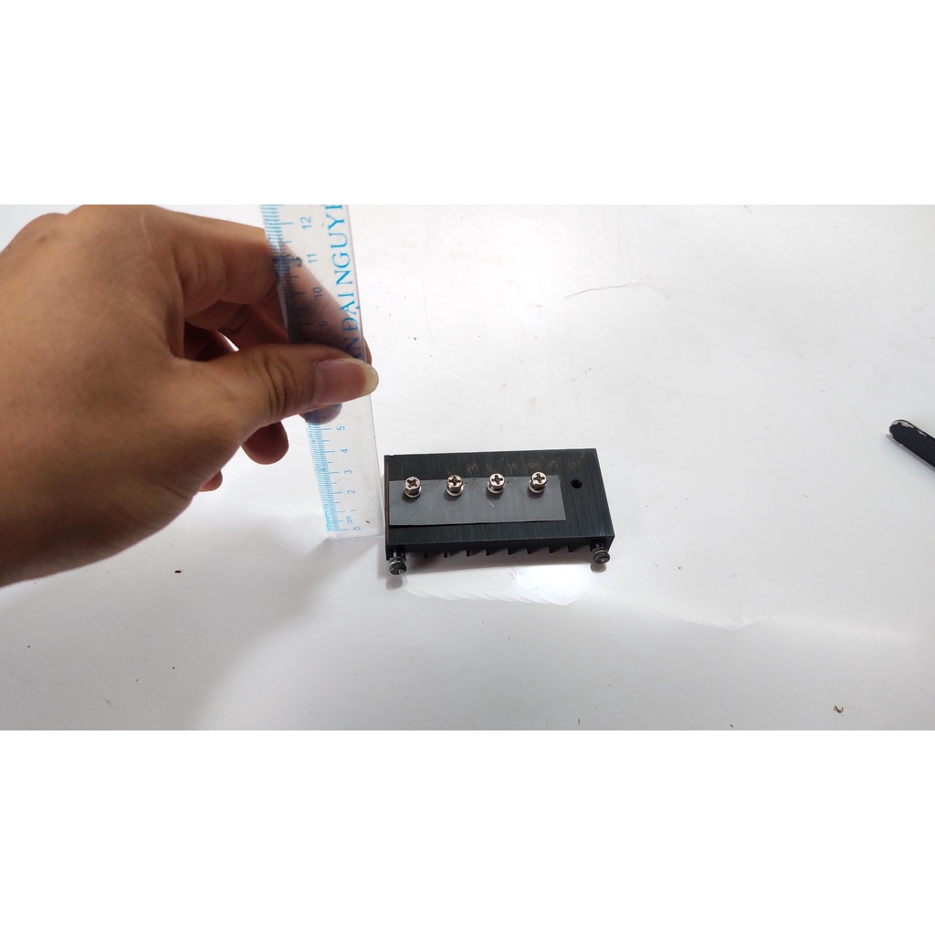 Nhôm Tản Nhiệt Tháo Máy 40x80x10mm