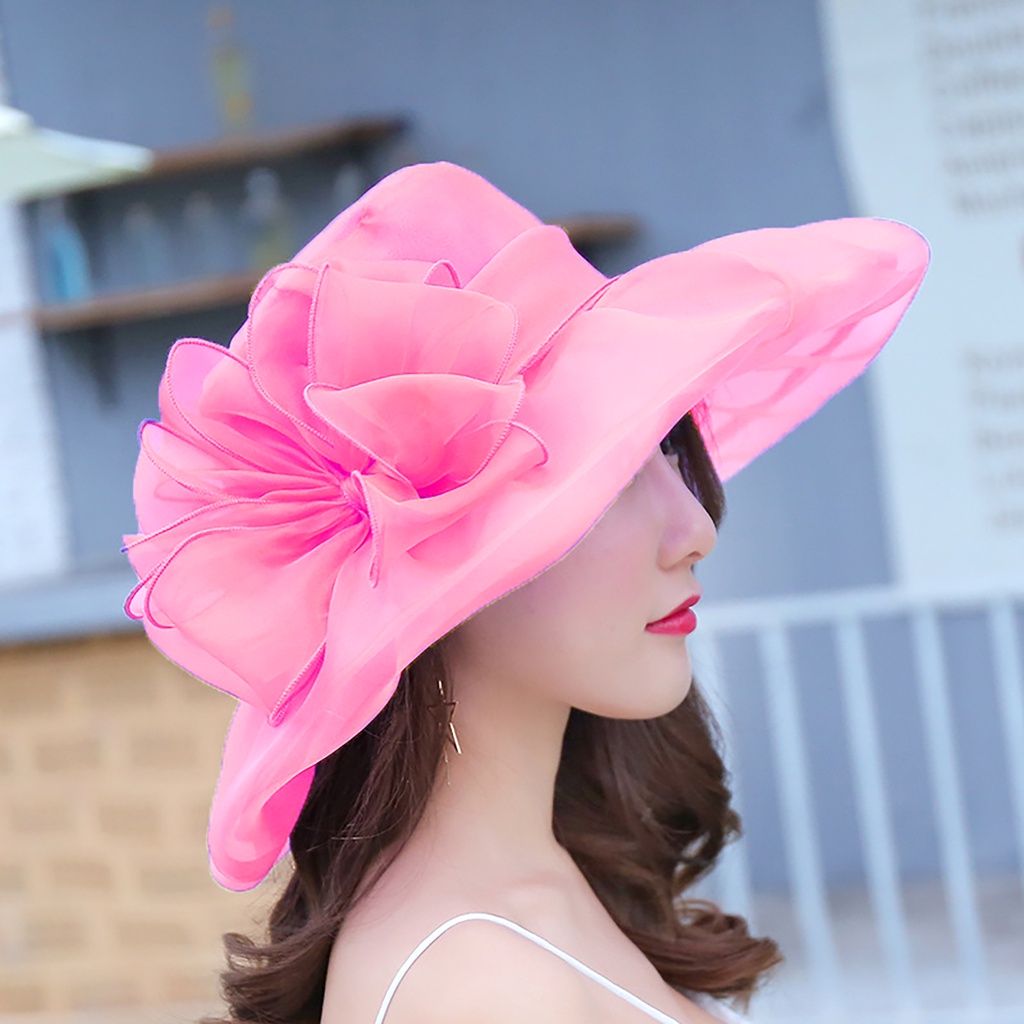 Mũ Đội Mùa Hè Kentucky Derby Thời Trang Anh Quốc Cho Nữ