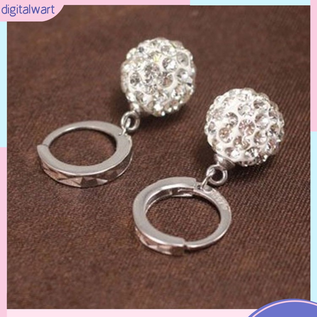 Đôi Bông Tai Dáng Dài Đính Đá Thời Trang Cho Nữ