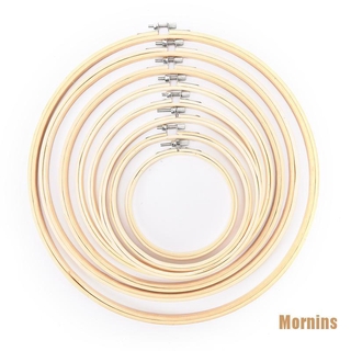 Mornins❀❀Khung Thêu Chữ Thập Bằng Gỗ Tre Chất Lượng Cao