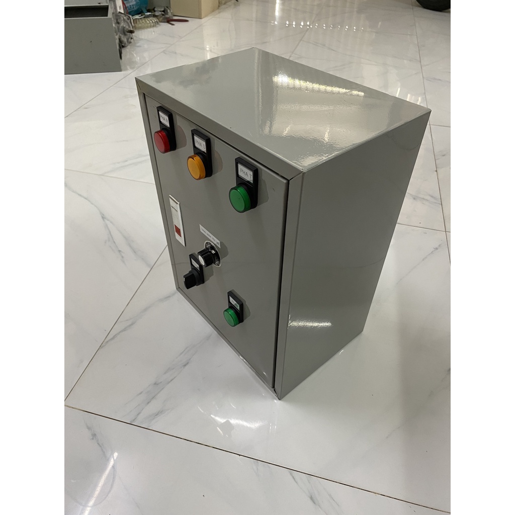 Tủ điện biến tần 2.2kW nguồn 380VAC làm theo yêu cầu