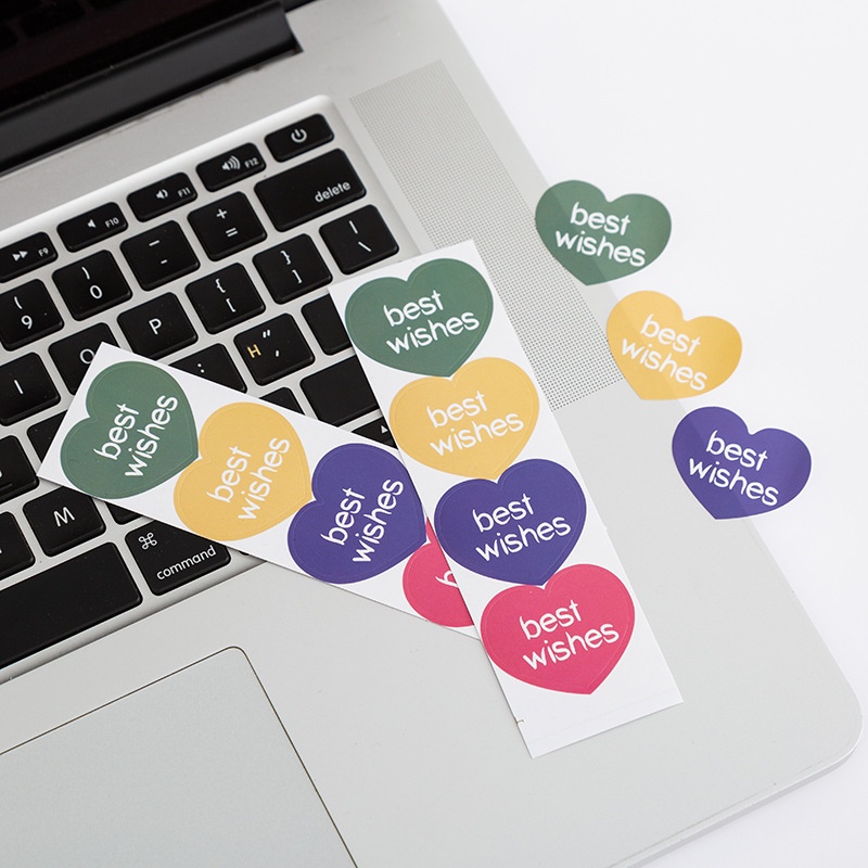 Sticker Dán Trang Trí Hình Mặt Cười Dễ Thương Phong Cách Hàn Quốc