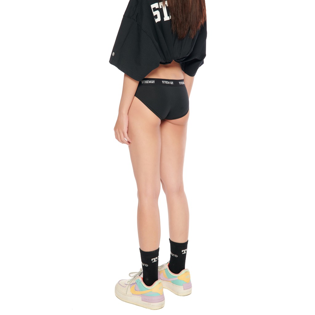 5THEWAY® WOMEN BIKINI BRIEF in BLACK aka Quần Lót Tam Giác Nữ Màu Đen