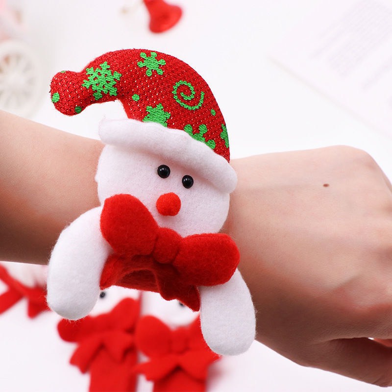 Đồ chơi Noel - Vòng tay Noel màu đỏ rực rỡ đáng yêu