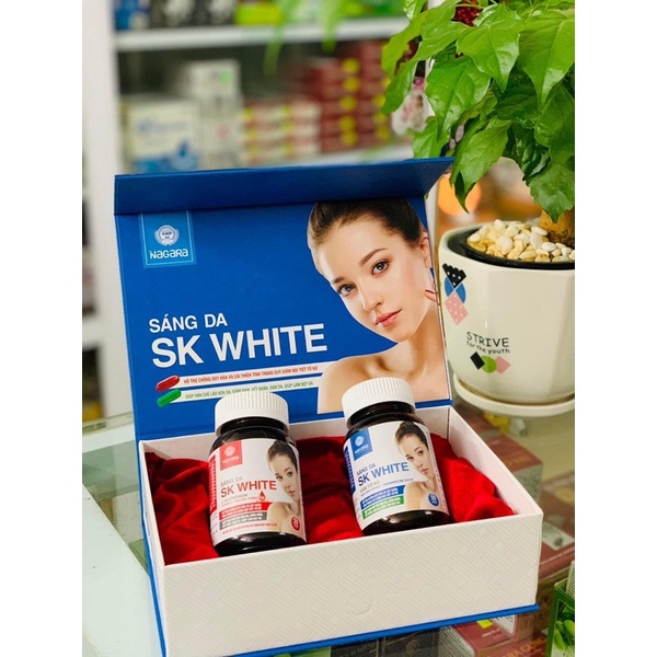 Viên uống sáng da SK white - Cân bằng nội tiết tố nữ, giảm nám sạm