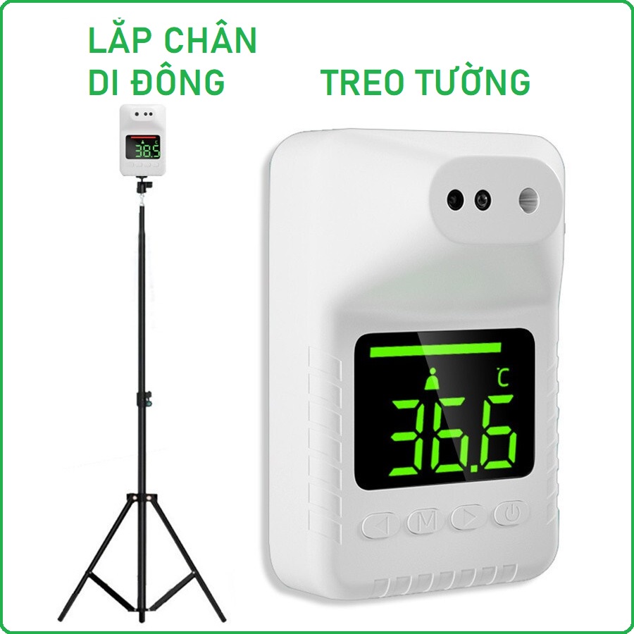 Máy đo thân nhiệt cảm biến hồng ngoại tự động, đo từ xa tránh tiếp xúc an toàn phòng dịch